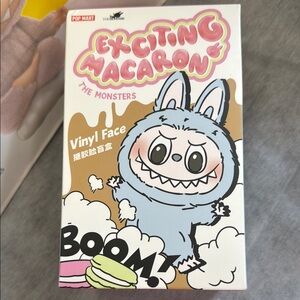 POP MART THE MONSTERS LABUBU Exciting Macaron Vinyl Face Blind Box - TOFFEE